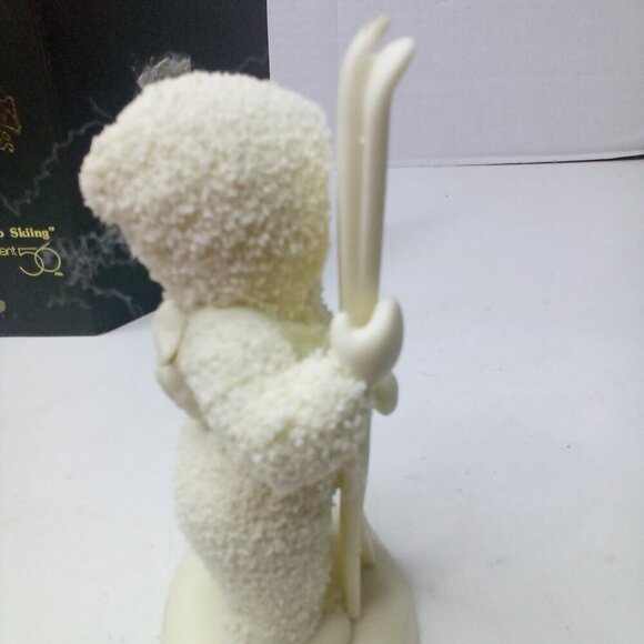 Department 56 Winter Tales Snowbabies Let's Go Skiing Figurine Christmas - Picture 10 of 13